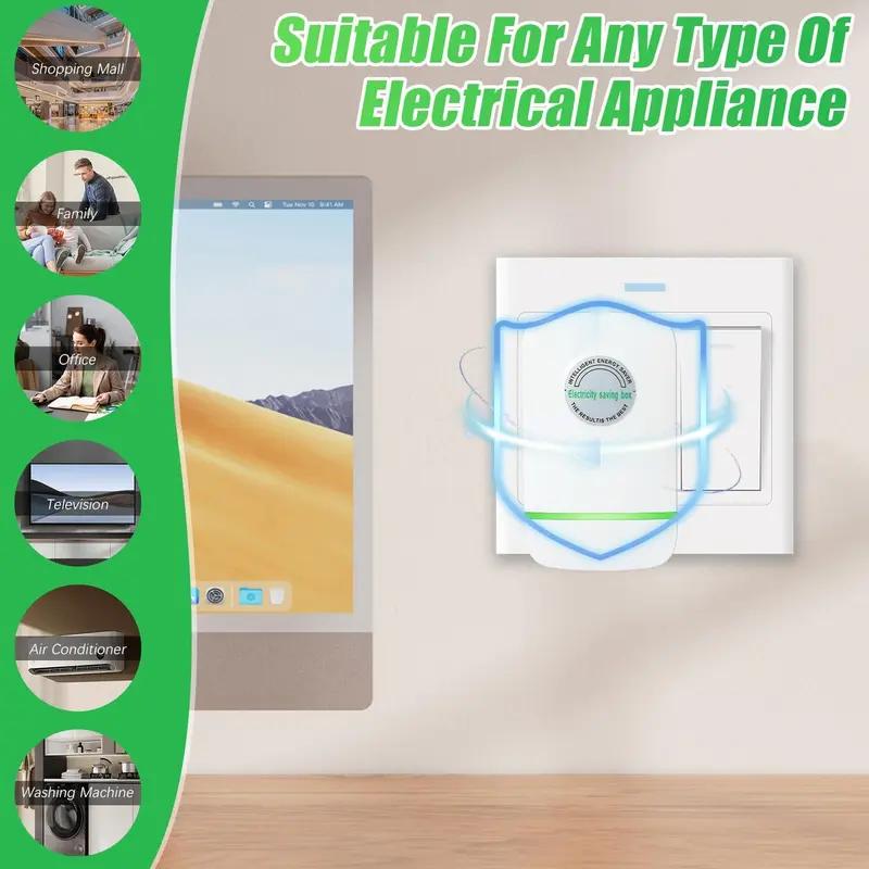 š„Energy Saver Plug-In Power Box with US Plug 2026 Updated Design