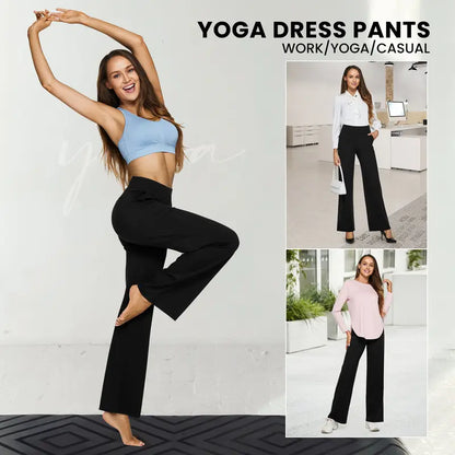 Luxa Wide Leg Dress Pants