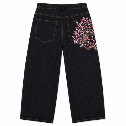 Unisex Sakura Jeans