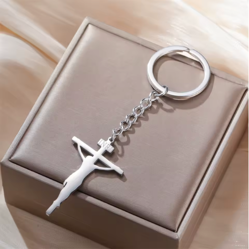 FaithCross Keychain