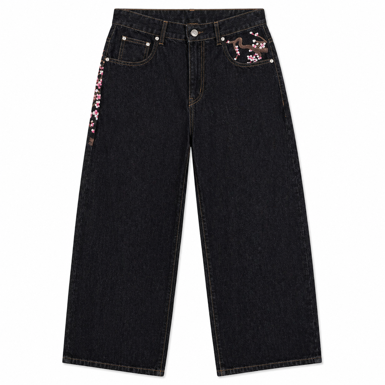 Unisex Sakura Jeans