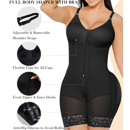 SculptHer™ Shapewear – Tummy Control Butt Lifter Shaper for Women