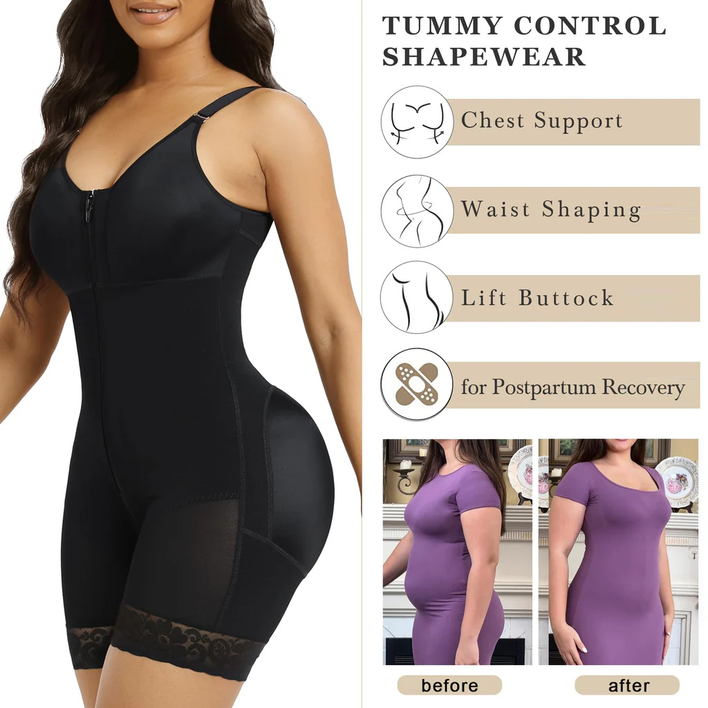 SculptHer™ Shapewear – Tummy Control Butt Lifter Shaper for Women
