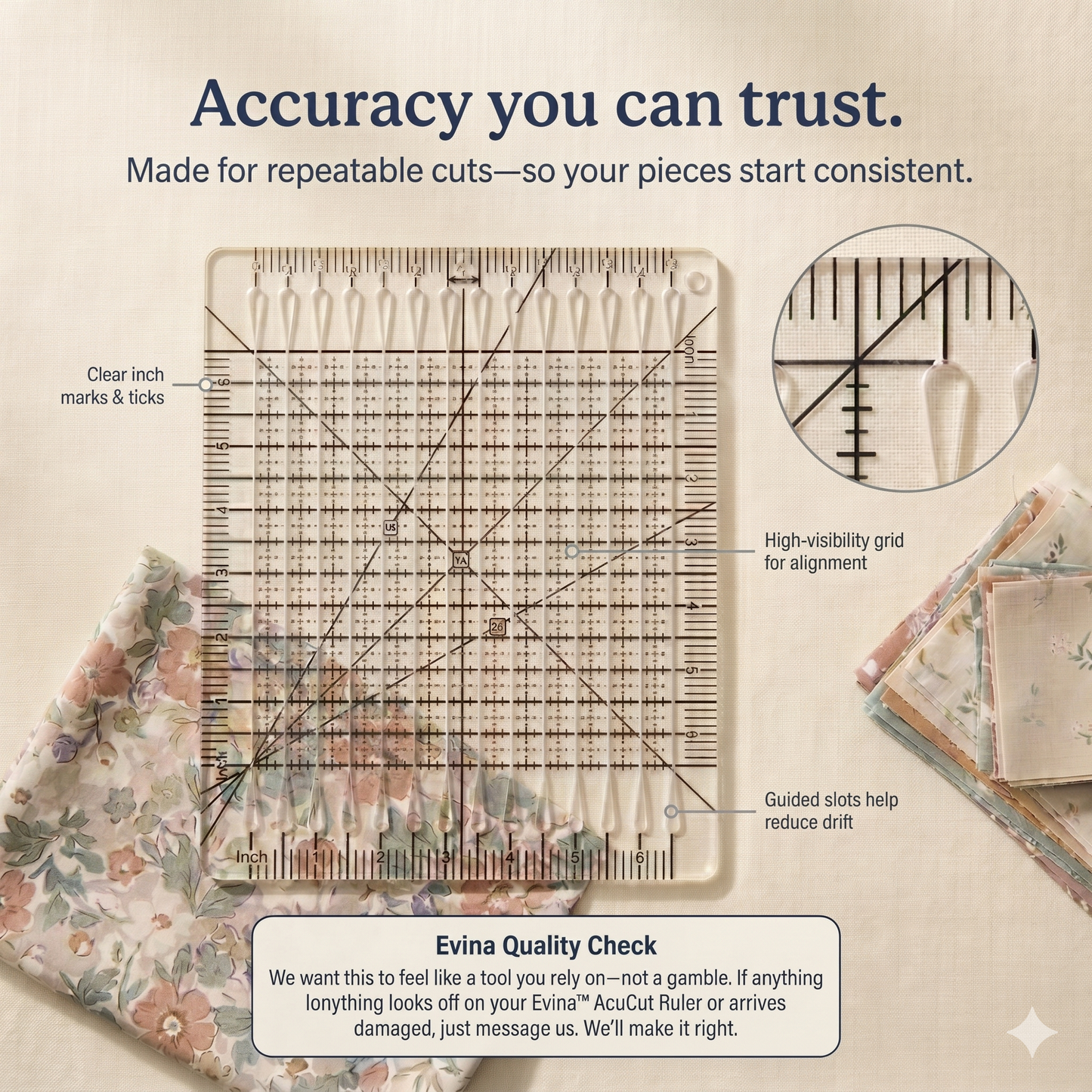 Evina™ AcuCut Ruler