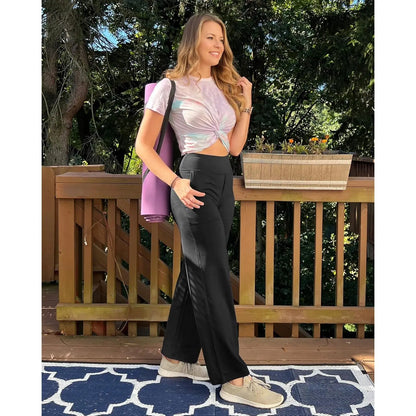 Luxa Wide Leg Dress Pants