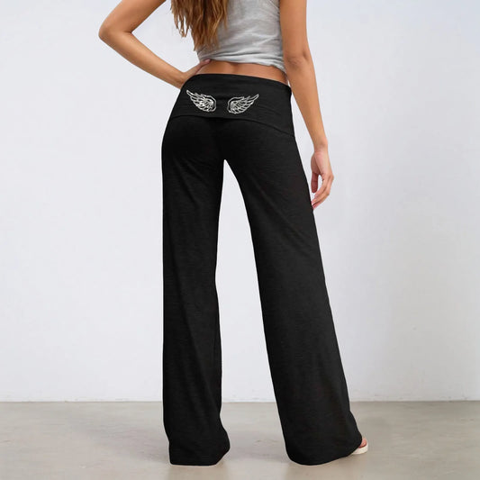 Angel Wing Sequin Pants