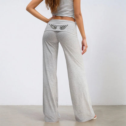 Angel Wing Sequin Pants