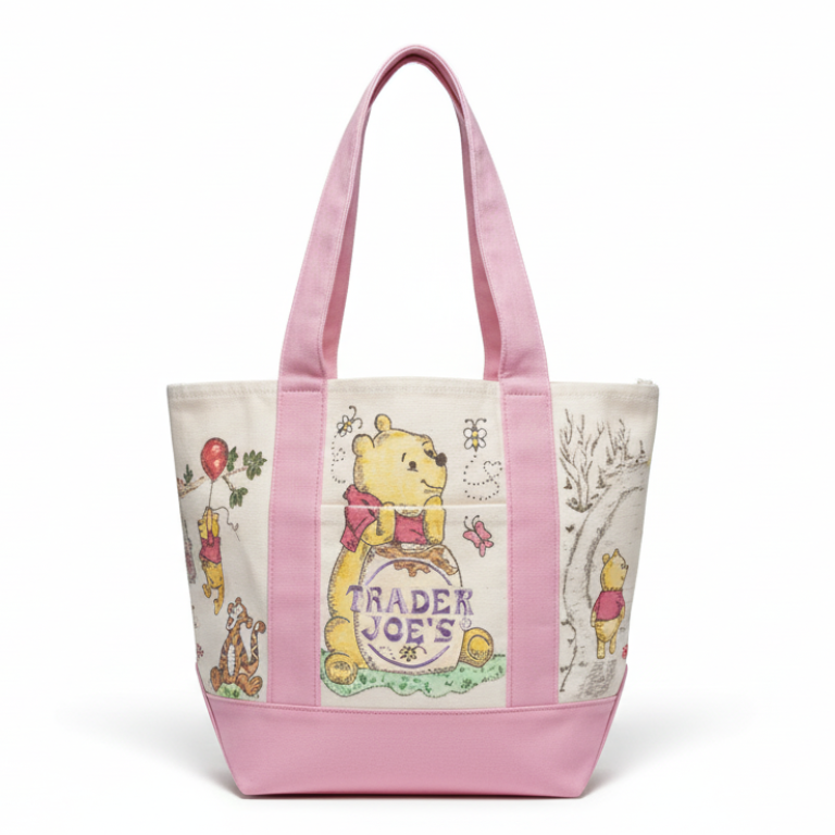 Winnie the Pooh x Trader Joe Tote Bag