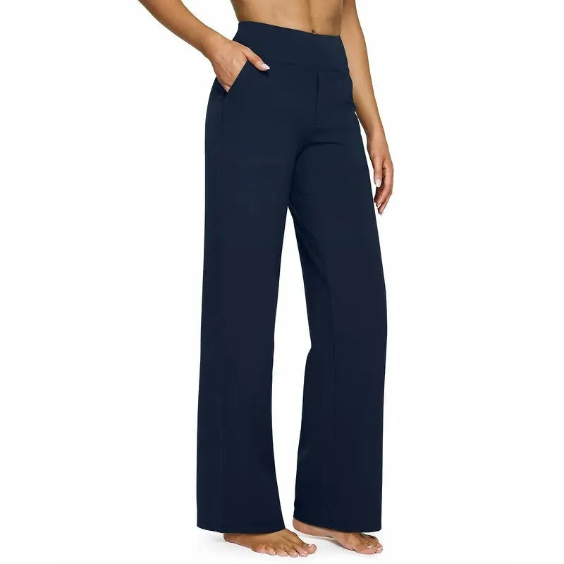 Luxa Wide Leg Dress Pants