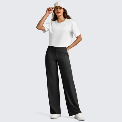 Luxa Wide Leg Dress Pants