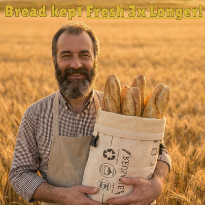Premium 100% Cotton-Beeswax Bread Bags