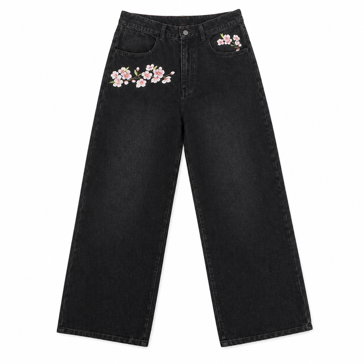 Unisex Sakura Jeans