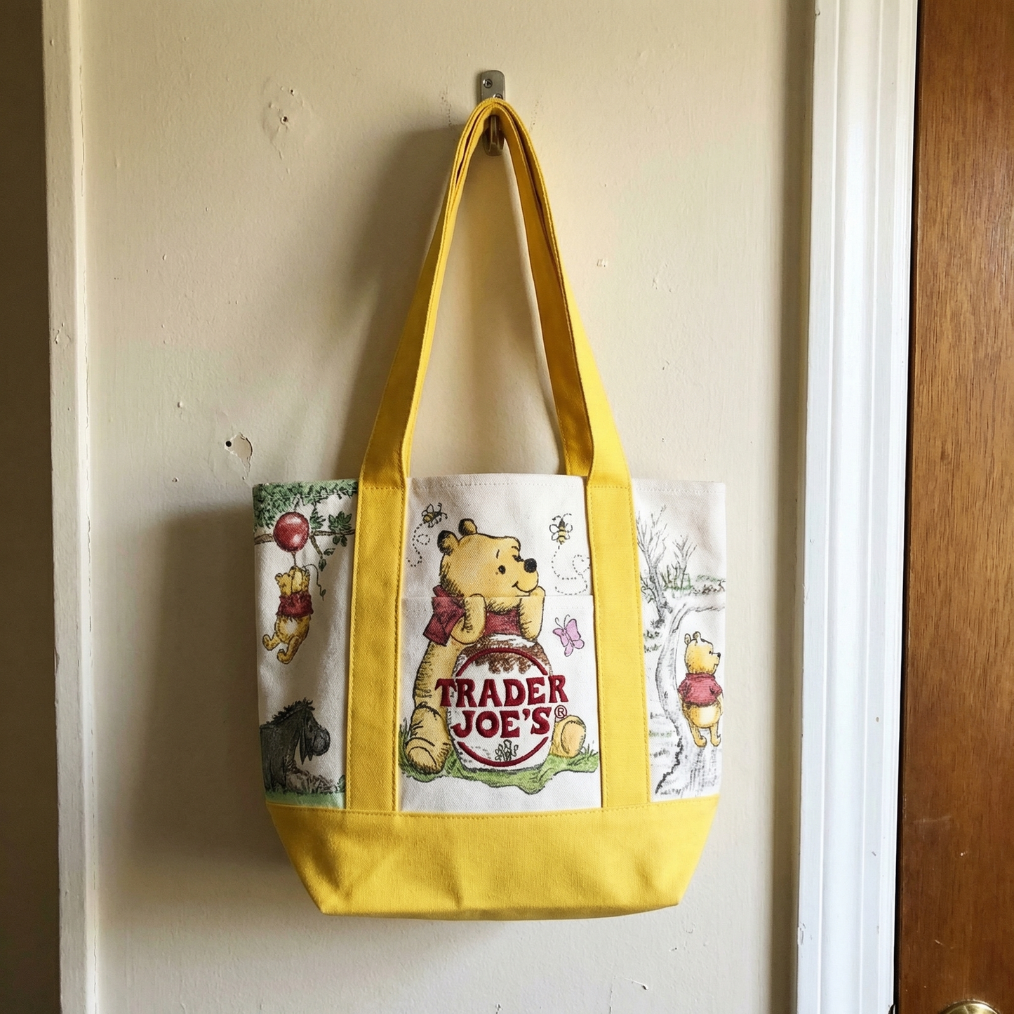 Winnie the Pooh x Trader Joe Tote Bag