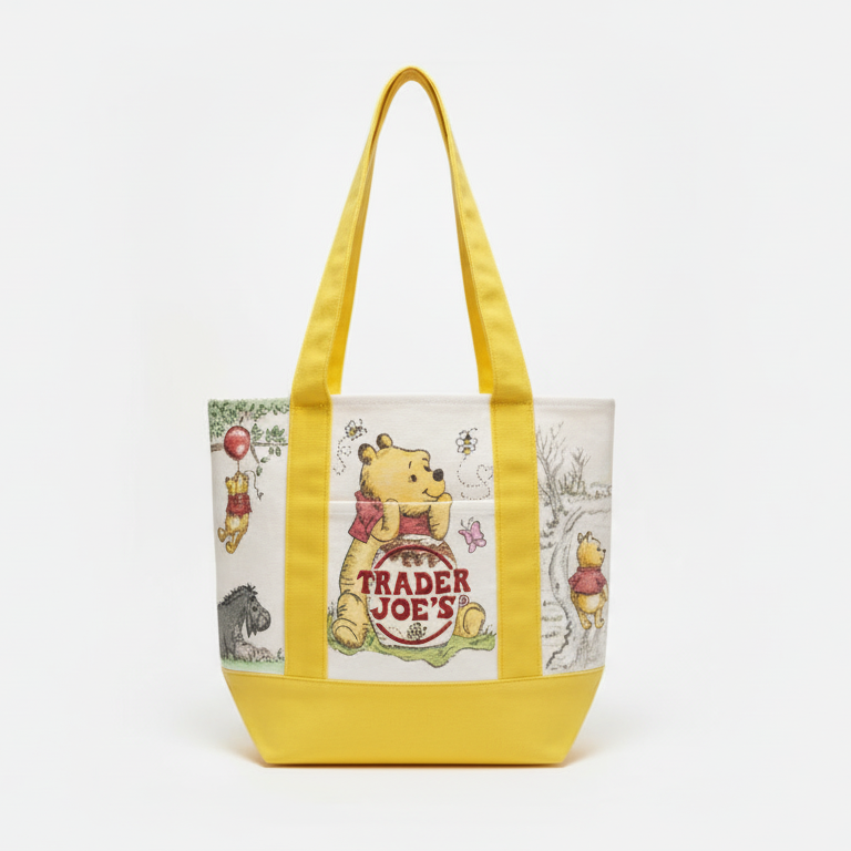 Winnie the Pooh x Trader Joe Tote Bag